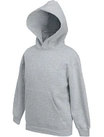 Fruit of the Loom Classic Kids Hooded Sweat Detská mikina s kapucňou 16.2043 heather grey Fruit of the Loom Classic Kids Hooded Sweat Detská mikina s kapucňou 16.2043 heather grey