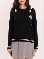 Sweter PM SW model 22400744 czarny - FPrice Sweter PM SW model 22400744 czarny - FPrice