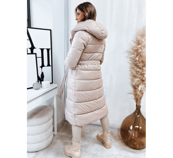 Dámsky zimný kabát GRACE beige Dstreet TY4067