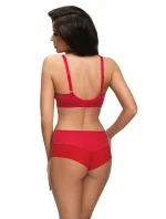 BIUSTONOSZ MIĘKKI PARADISE K496 CZERWONY