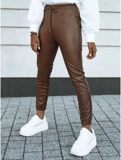 Dámské voskované kalhoty camel Dstreet model 21980111 - FashionStreet