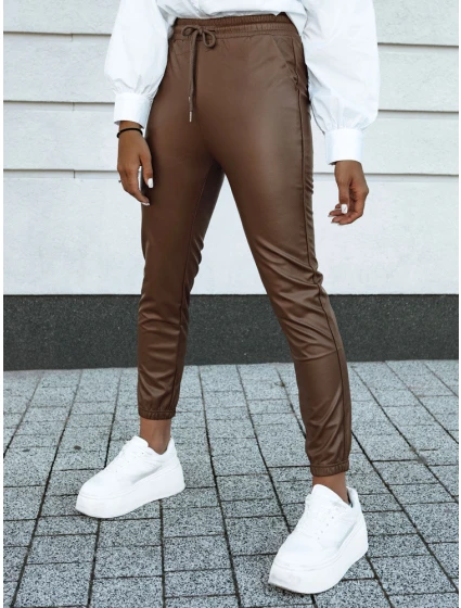 Dámské voskované kalhoty camel Dstreet model 21980111 - FashionStreet