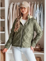 Dámská přechodná bunda zelená Dstreet model 21986728 - FashionStreet