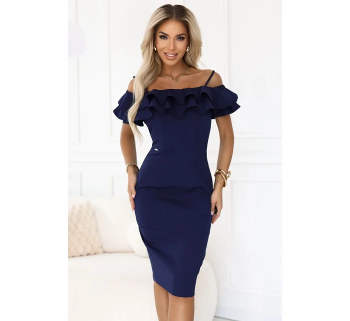 Dámske šaty 599-3 CARMEN - NUMOCO Dámske šaty 599-3 CARMEN - NUMOCO