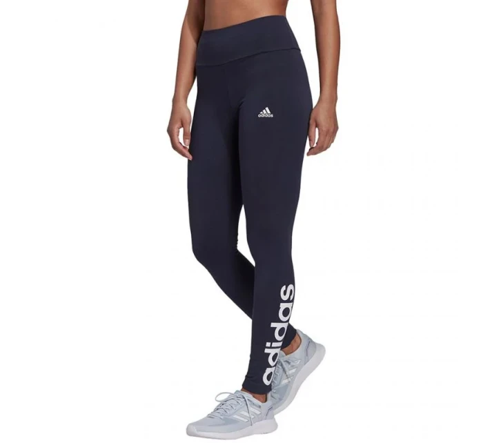 Adidas Essentials High-W Logo Legíny W H07781 dámske Adidas Essentials High-W Logo Legíny W H07781 dámske
