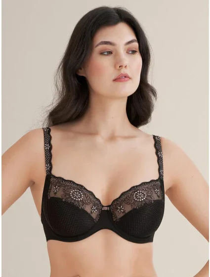 Conturelle 845 Festival 0805845, Bügel-BH 805845 709 čierna