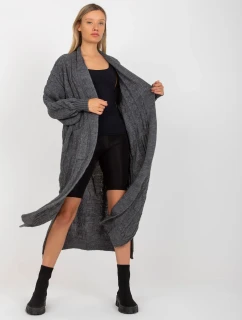 Dámsky sveter LC SW 8032 tmavo šedý