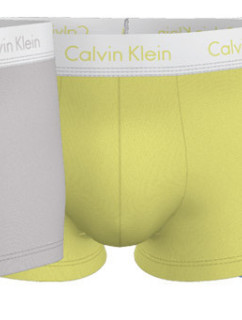Pánske boxerky - U2664G 1U5 - béžová/žltá/modrá - Calvin Klein