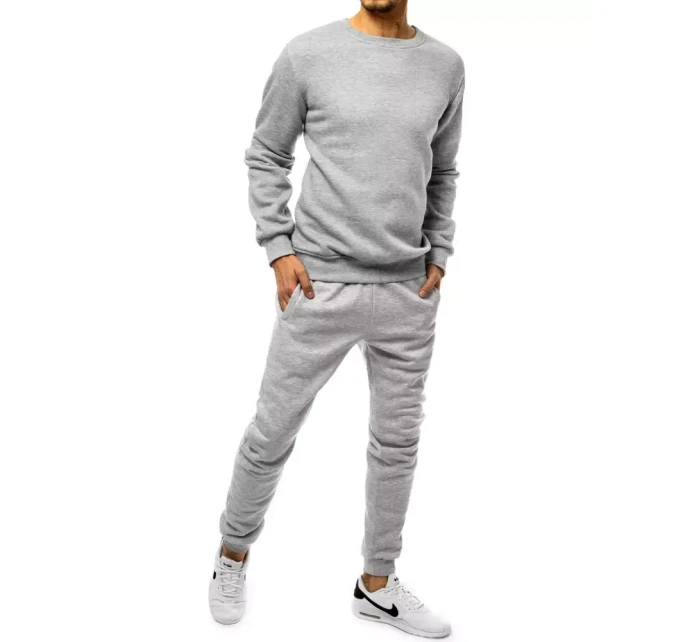 Pánské světle šedé tepláky Dstreet model 21962976 - FashionStreet