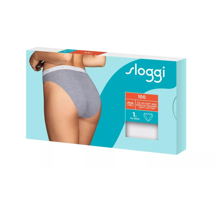 Dámske nohavičky 24/7 100 Tai - WHITE - biela 0003 - SLOGGI Dámske nohavičky 24/7 100 Tai - WHITE - biela 0003 - SLOGGI