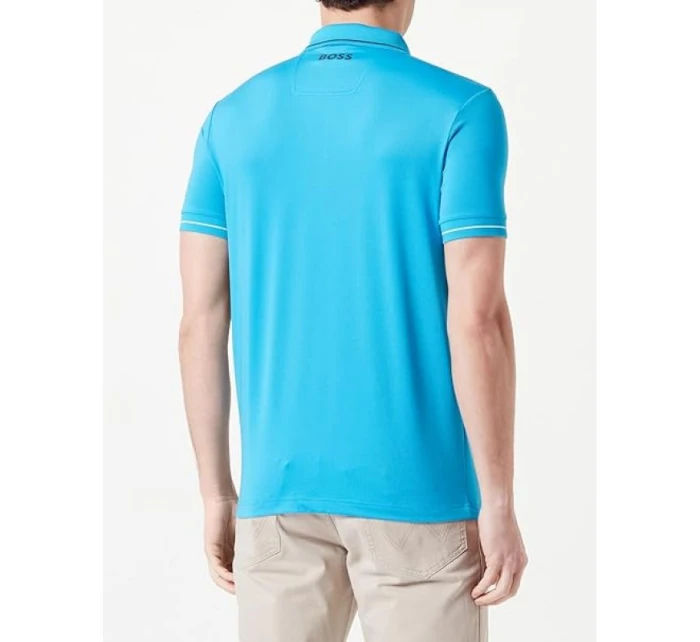 Pánská polokošile Paul Pro slim fit tyrkysové barvy model 21350303 - Boss Pánská polokošile Paul Pro slim fit tyrkysové barvy model 21350303 - Boss