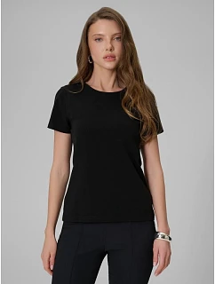 Dámské hladké tričko slim model 22171773 dámské - 4F