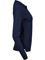 Tee Jays TJ 146 Dámske luxusné elastické polo tričko z piqué 18.0146 tmavomodré