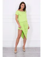 Zelené asymetrické šaty Zelené asymetrické šaty
