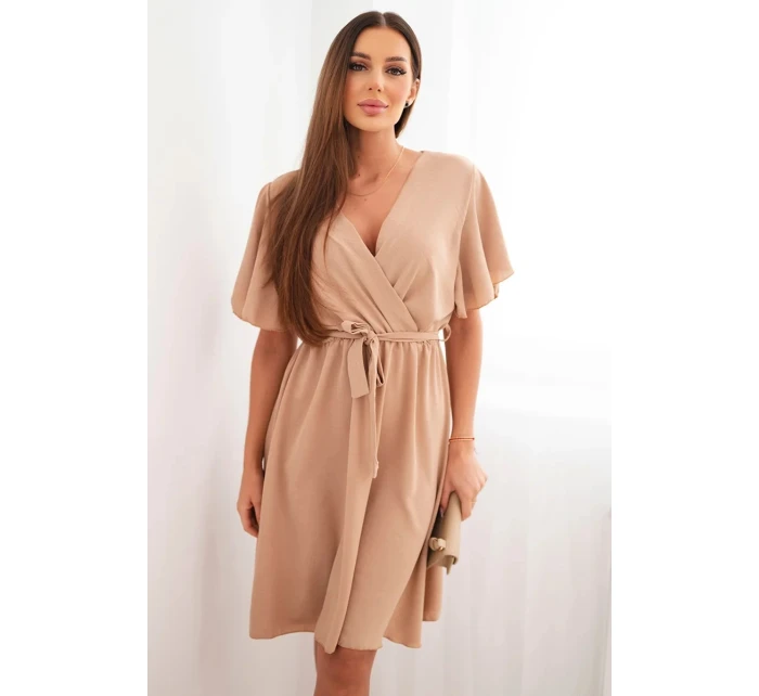 Šaty so skladaným výstrihom fango Šaty so skladaným výstrihom fango