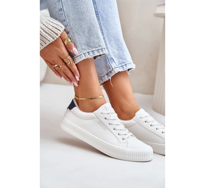 Zateplené Dámské Tenisky Big Star model 21676071 Bílé - Big Star Shoes