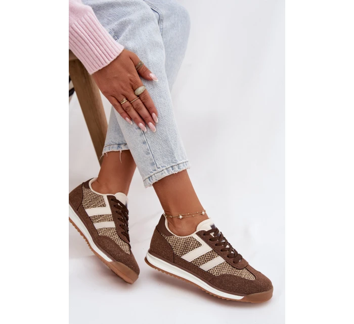 Sportovní tenisky Dámské Hnědé Soretta Sportovní tenisky Dámské Hnědé Soretta