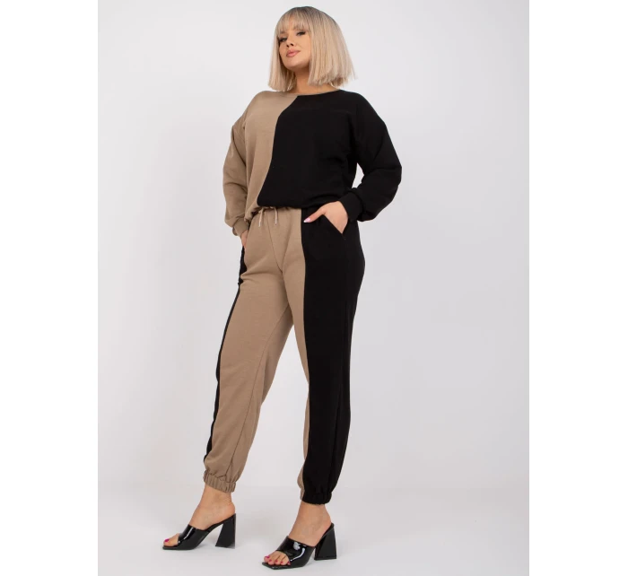 Súprava EM KMPL 639.88 čierna a béžová