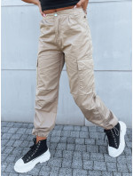 Dámske padákové nohavice ADVENTURE beige UY1639