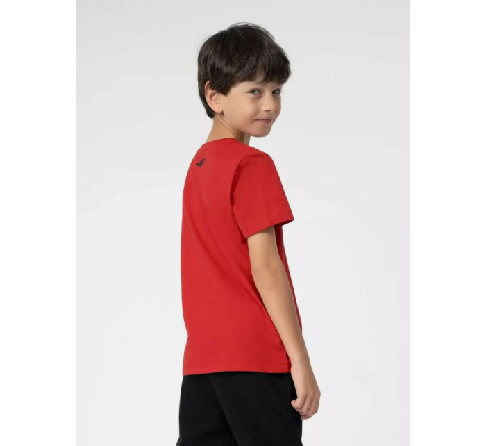 Chlapčenské tričko 4FJSS23TTSHM294-62S červené - 4F