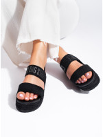 Originálne dámske sandále čierne