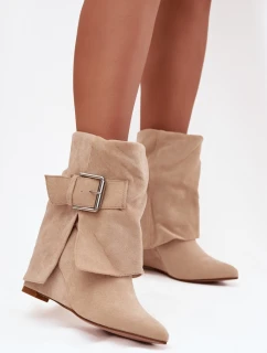 Topánky na podpätku model 217186 Krok vo veľkom štýle