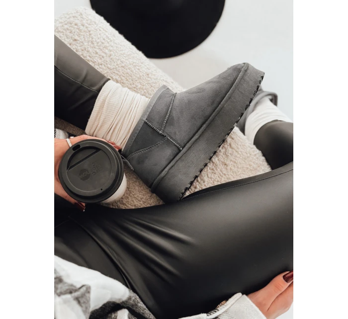 Dámské boty šedé Dstreet model 21981878 - FashionStreet Dámské boty šedé Dstreet model 21981878 - FashionStreet