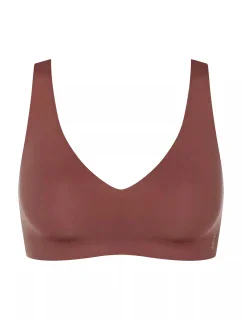 ZERO Feel 2.0 Soft podprsenka - BROWN - tmavohnedá 7505 - SLOGGI