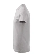 Polokošeľa Malfini Single J. M MLI-20203 svetlo šedá melanžová