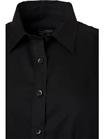 JN keprová halenka s krátkým rukávem 02.0 black model 22488337 - Daiber JN keprová halenka s krátkým rukávem 02.0 black model 22488337 - Daiber