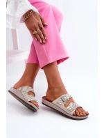 Pohodlné Dámské Žabky S  Béžové model 21664595 - Inblu