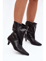 Dámské Kotníkové Boty S Černé model 21788076 - Boto Dámské Kotníkové Boty S Černé model 21788076 - Boto