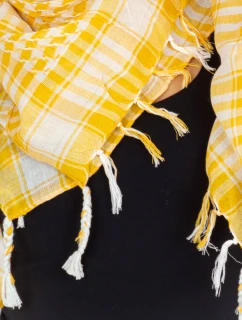 Dámska šatka AT CH ARAFAT.37 biela a žltá