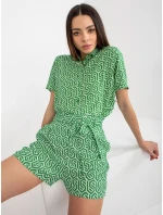 Dámské šortky model 18339410 zelená - FPrice