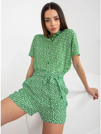 Dámské šortky model 18339410 zelená - FPrice Dámské šortky model 18339410 zelená - FPrice