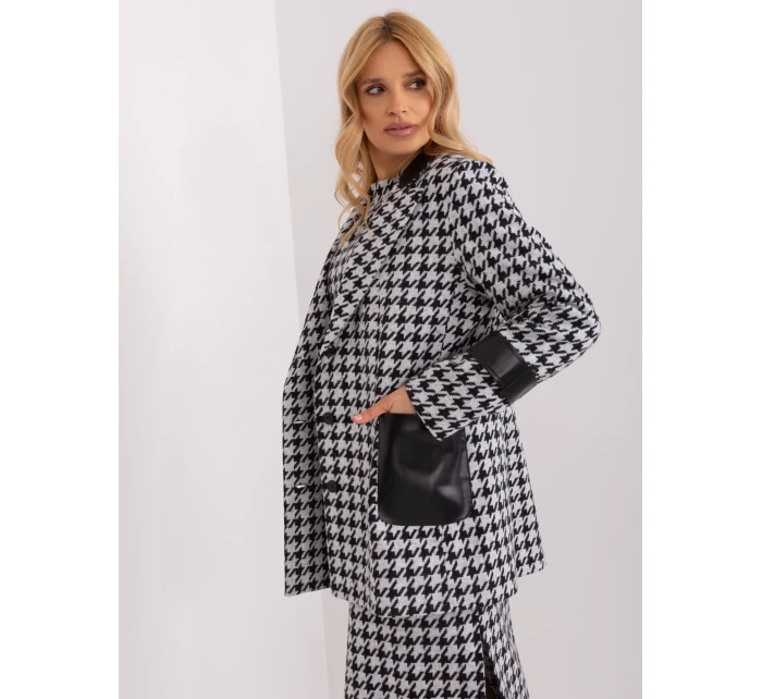 Bunda LK MA 509511.99 biela a čierna