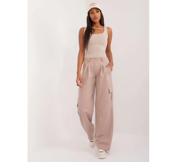 Spodnie LK SP model 20834480 beżowy - FPrice