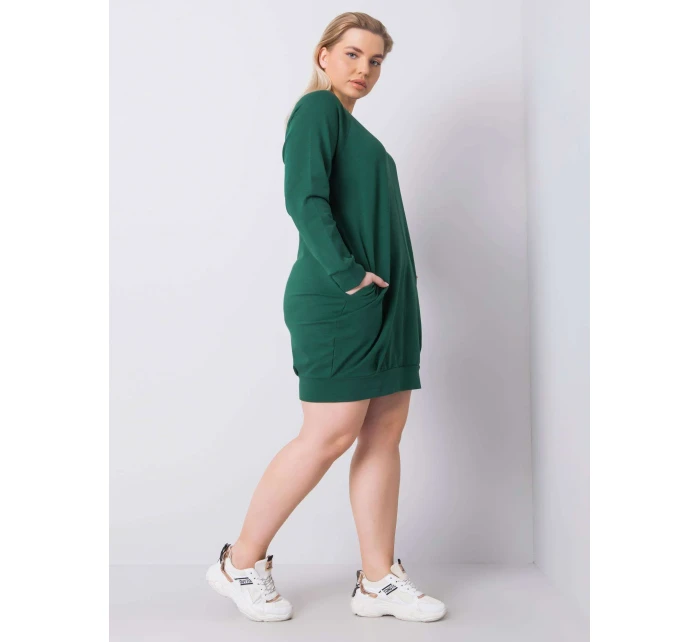 Šaty RV SK 6296.99 tmavo zelená