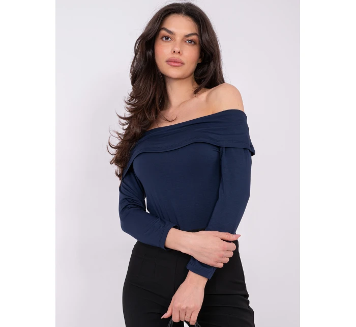 Blúzka WT BZ A1041.28 tmavomodrá