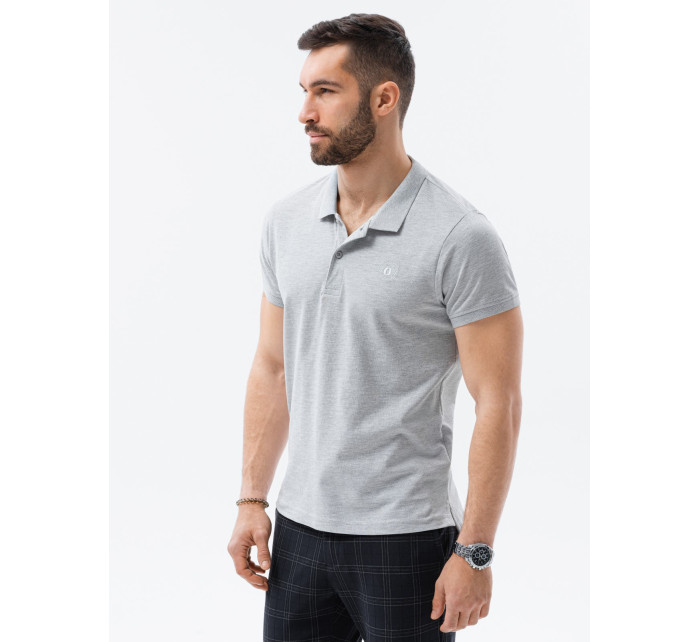 Ombre Polo tričká S1374 Grey