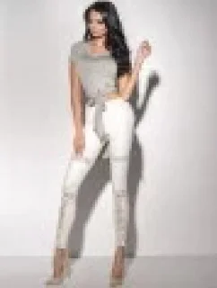 Dámske nohavice Rock & Roll Suede Pants - ChickChick