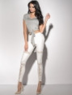 Dámské kalhoty Suede Pants model 6043940 - ChickChick