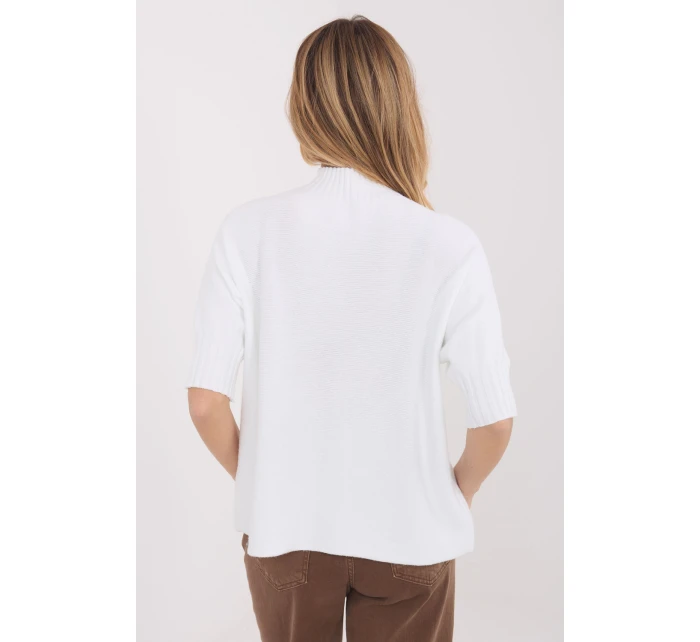 Svetr s krátkým rukávem model 222580 Italy Moda Svetr s krátkým rukávem model 222580 Italy Moda