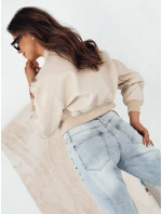 Dámská kožená bunda béžová Dstreet model 21974862 - FashionStreet