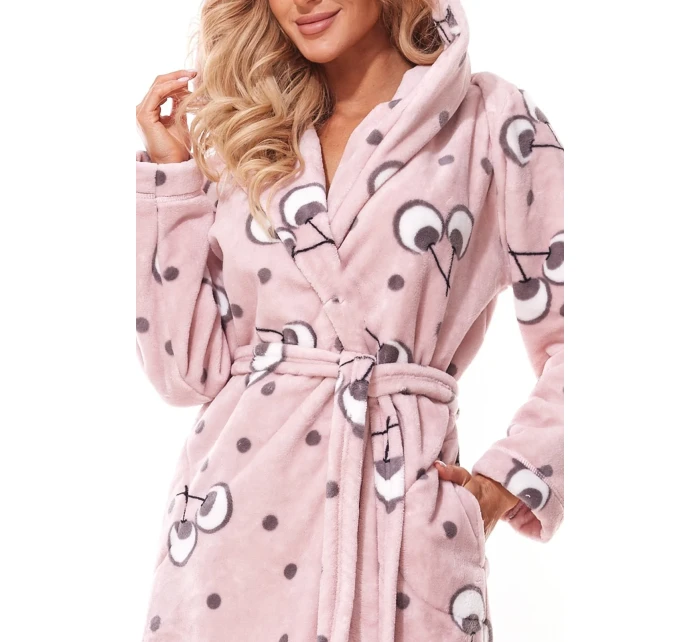 Dámský župan model 18872999 Crazy S2XL - L&L Dámský župan model 18872999 Crazy S2XL - L&L