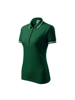 Dámske polo tričko Urban (tmavozelené)