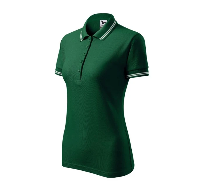 Dámske polo tričko Urban (tmavozelené)