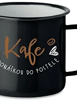 ŠÁLEK S DONÁTOM NA Lôžko - čierna plechovka 350 ml