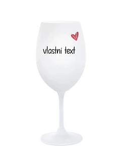 Vlastný text na pohári