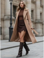 FashionStreet hnedé široké topánky ZY1028